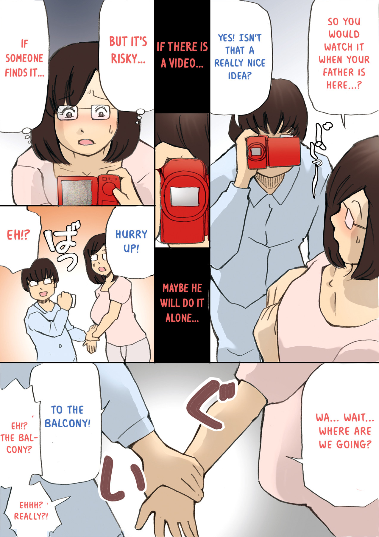 Hentai Manga Comic-Mama, Let's Film It-Read-27